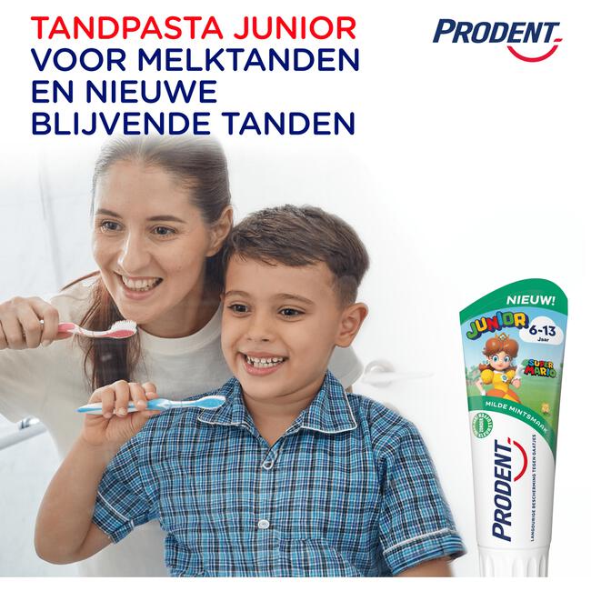 Prodent Kids 6+ jaar Mario Tandpasta 75 ML