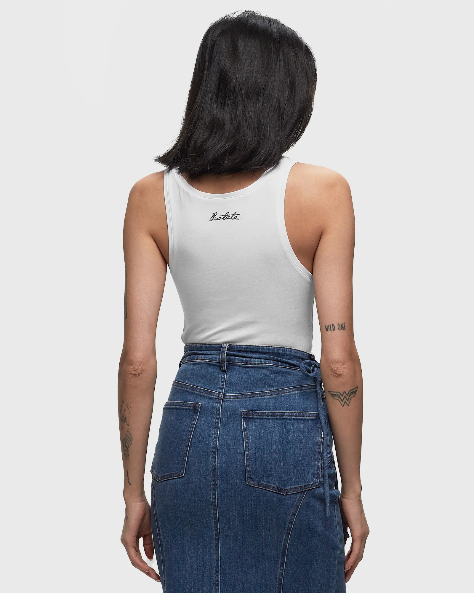 ROTATE Birger Christensen LOGO TANK TOP