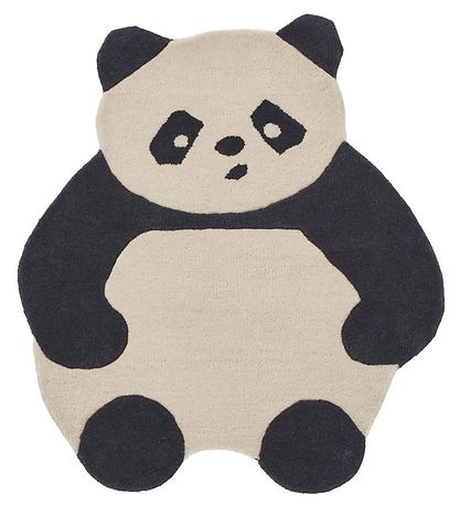 Liewood Gulvt?ppe - 78x90 cm - Panda/Creme De La Creme