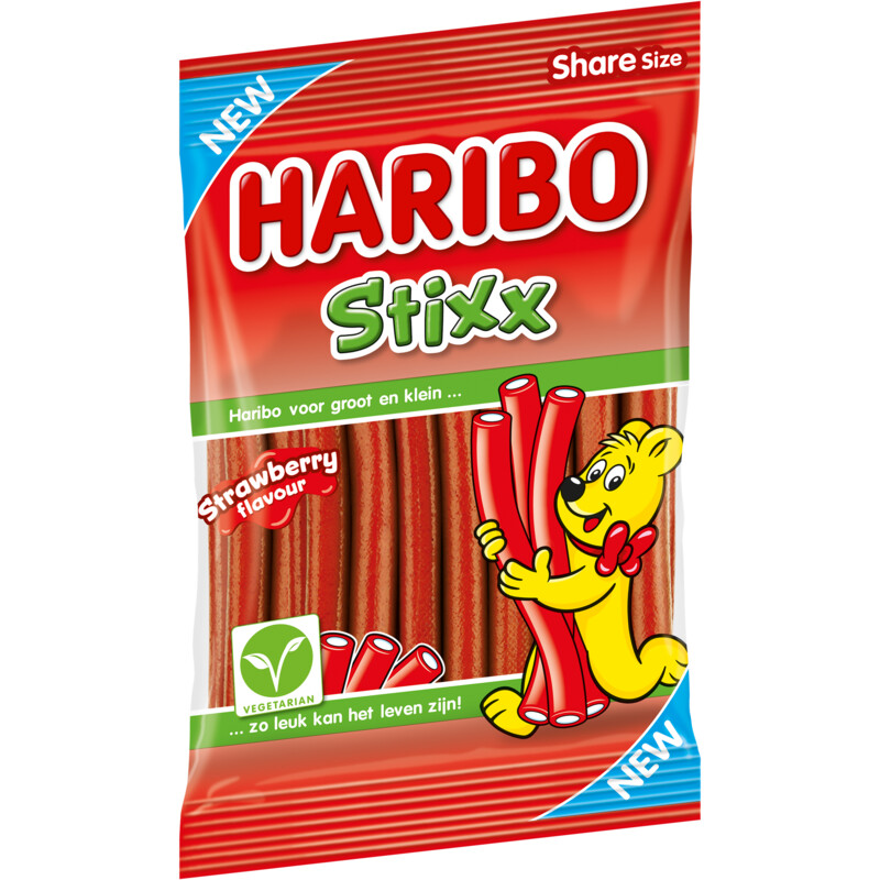 Haribo Stixx strawberry