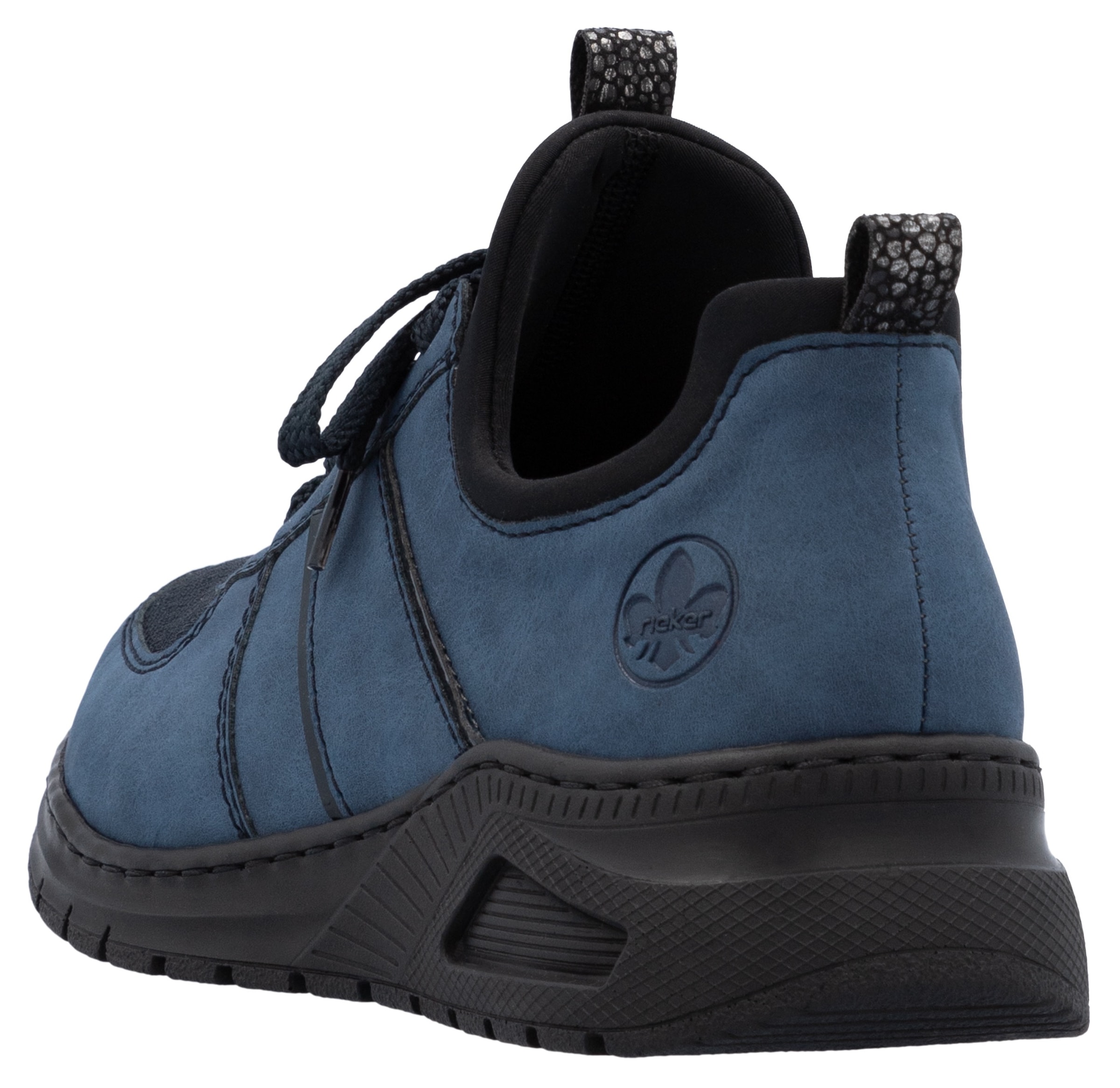 Rieker Slip-On Sneaker  Schlupfschuh, Halbschuh, Freizeitsneaker, weiche MemoSoft-Innensohle