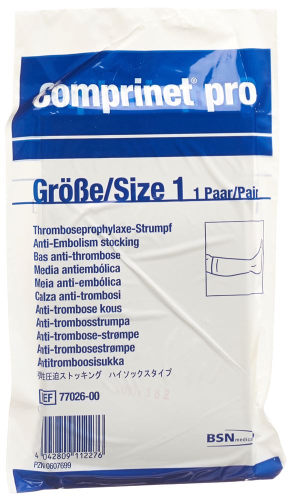Comprinet Thrombo A-D Gr4 46-53cm weiss 1 Paar
