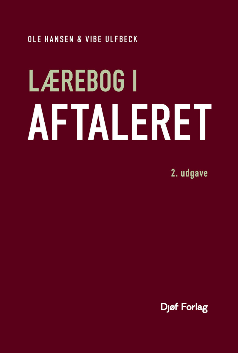 Lærebog I Aftaleret - Vibe Ulfbeck - Bog