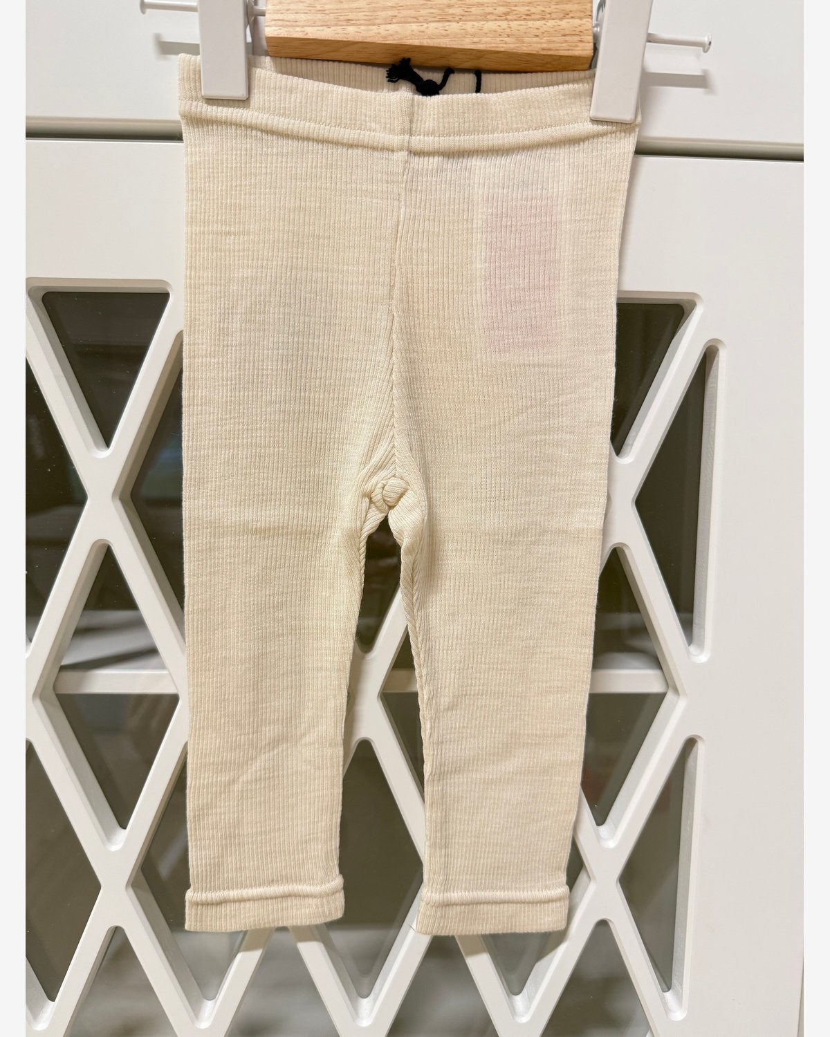 Ullbukse Leggings Baby – Ribb, 60% Merino, 40% TENCEL Modal | Nalu Rib Wo/Mo Slim Legging