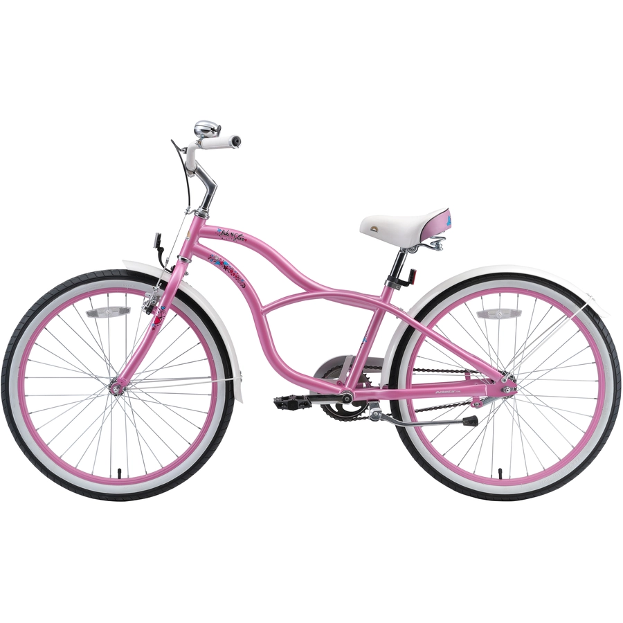 Bikestar Kinderrad 24 Zoll Cruiser pink