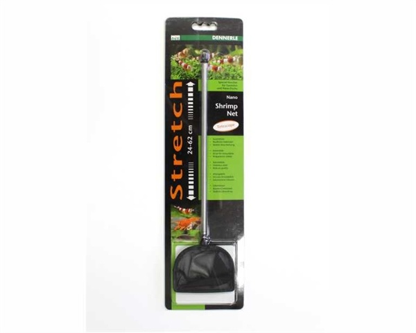 Nano Shrimp Net, Gebogen, Groot, Zwart 8cm