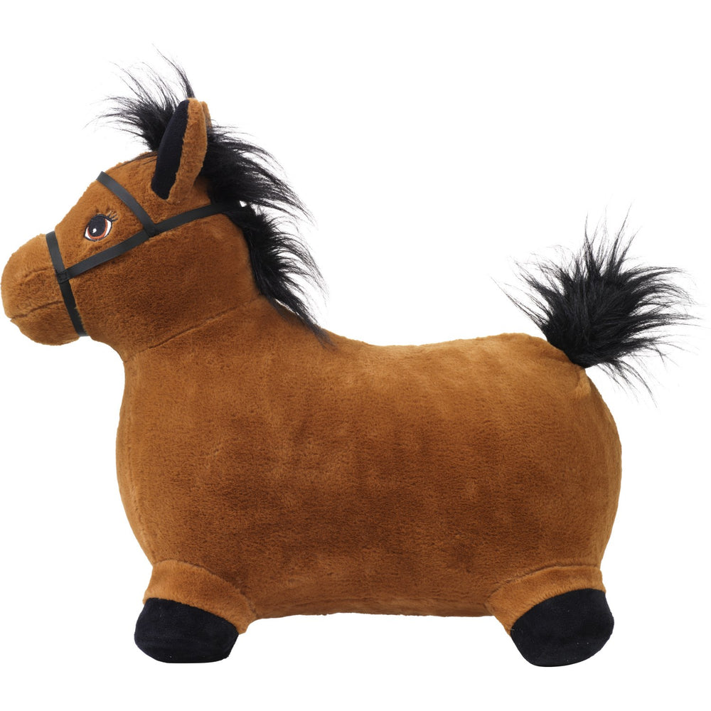 Køb KREA® Hop & Bounce Plys Hest Brun