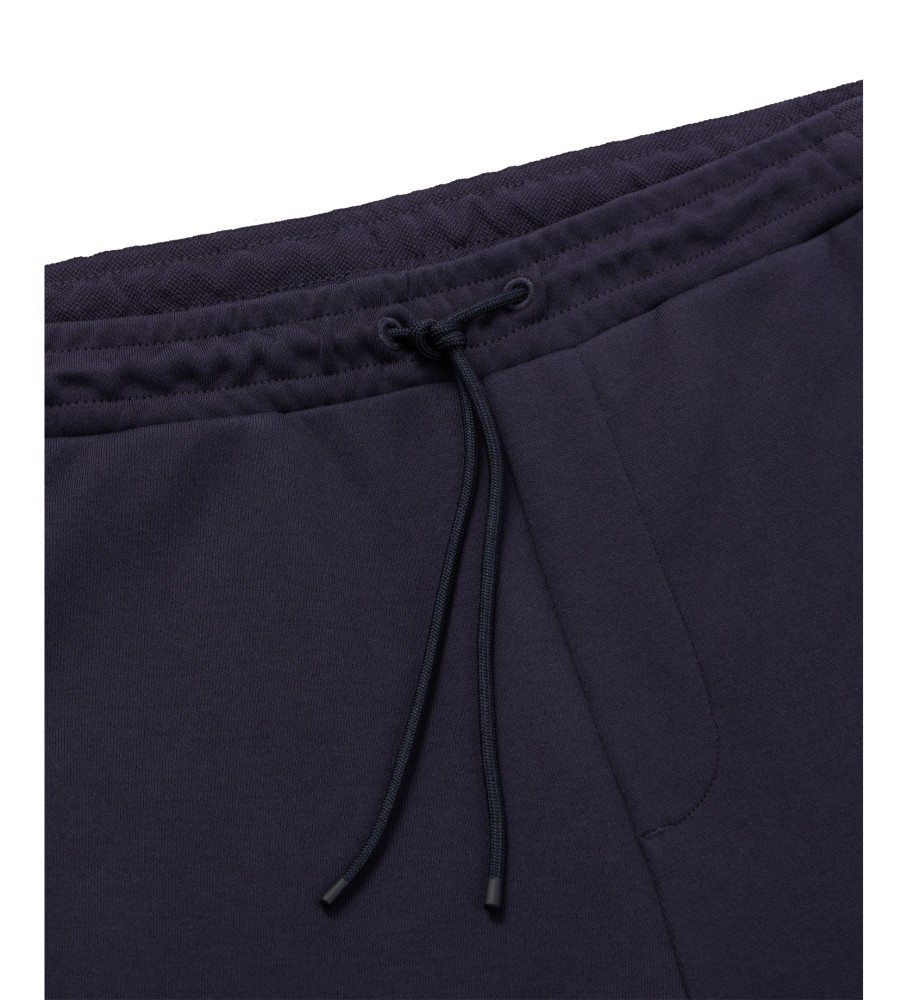 Calça BOSS Hadiko Curved, azul marinho