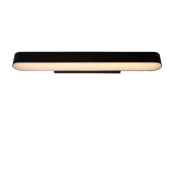 Lucide badkamer wandlamp Madelon IP44 zwart