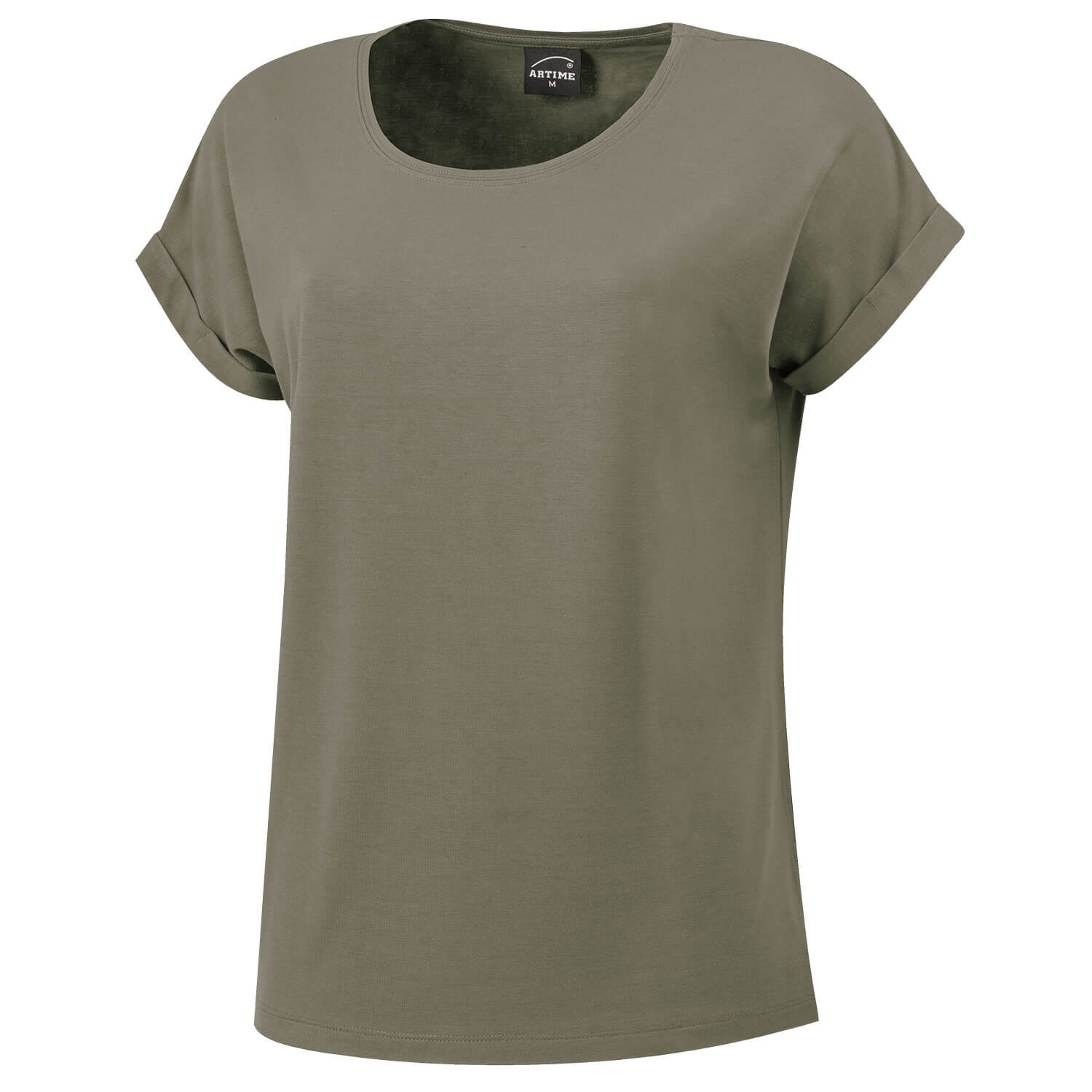 Damen T-Shirt uni