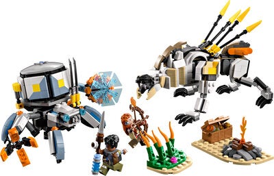 LEGO Horizon 77037 Aloy og Varl mot skallvandrer og sagtann