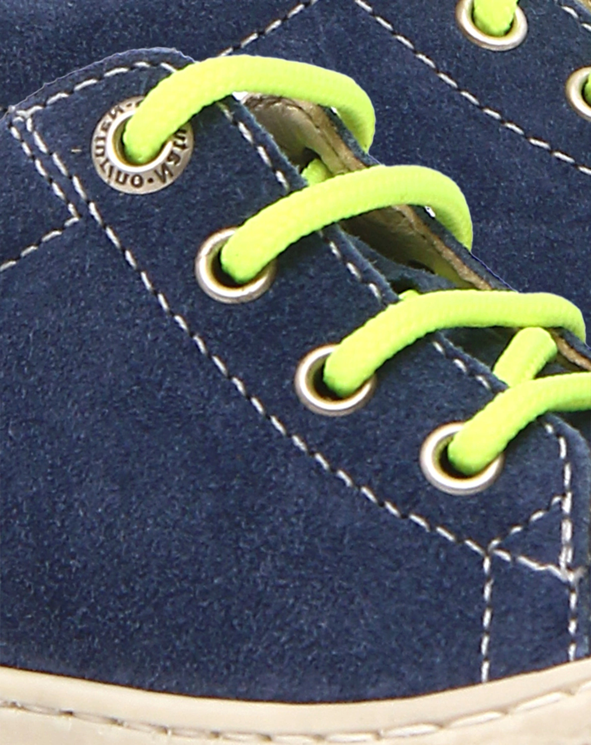 Schnür-Lauflernschuhe COCOON BONE in azur