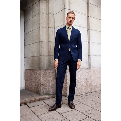 Eton Floral Signature Twill Slim Fit Skjorte, White, 44