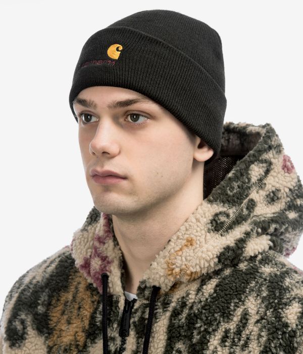 Carhartt WIP American Script Recycled Mütze (black)