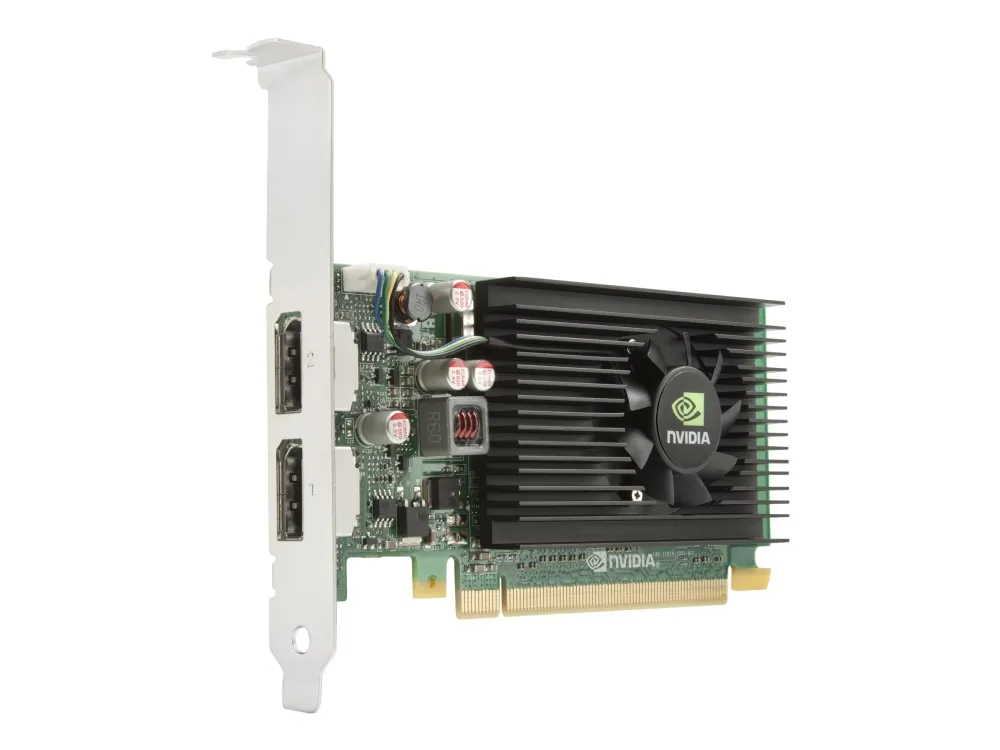 NVIDIA NVS 310 - Grafikkort - Quadro NVS 310 - 512 MB DDR3 - PCIe 2.0 x16 lavprofil - 2 x DisplayPort - for HP 6300 Pro, 6305 Pro, Elite 8300, Pro 4300; Workstation Z220, Z420, Z620, Z820