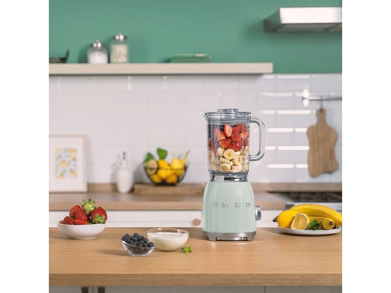 SMEG Standmixer 50's Style BLF03PGEU Grün Leistungsstarker Mixer