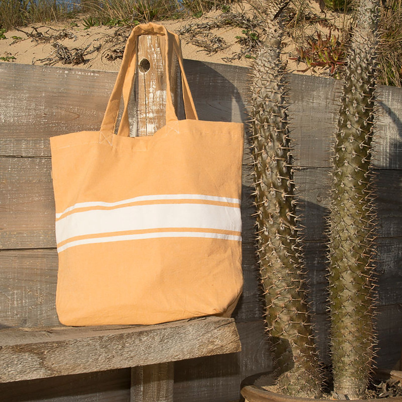 Febronie Sac St Tropez jaune - 45x42 cm