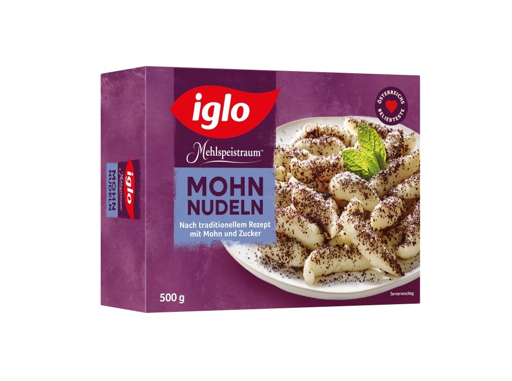 Iglo Mohnnudeln