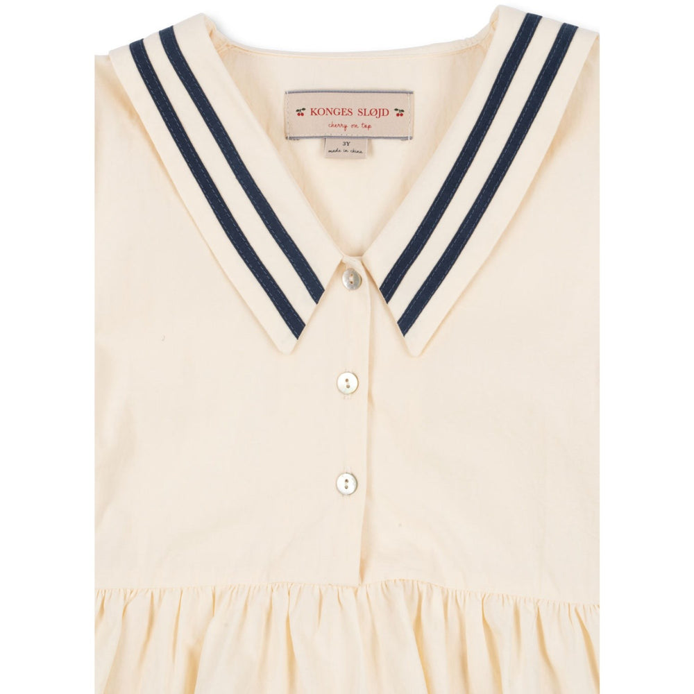 Køb Konges Sløjd Optic White Allie Sailor Kjole Gots