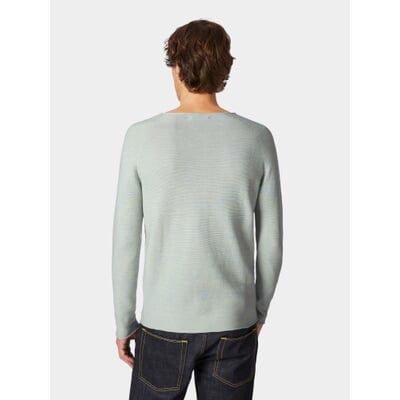 Herren-Strickpullover, Bleumelange