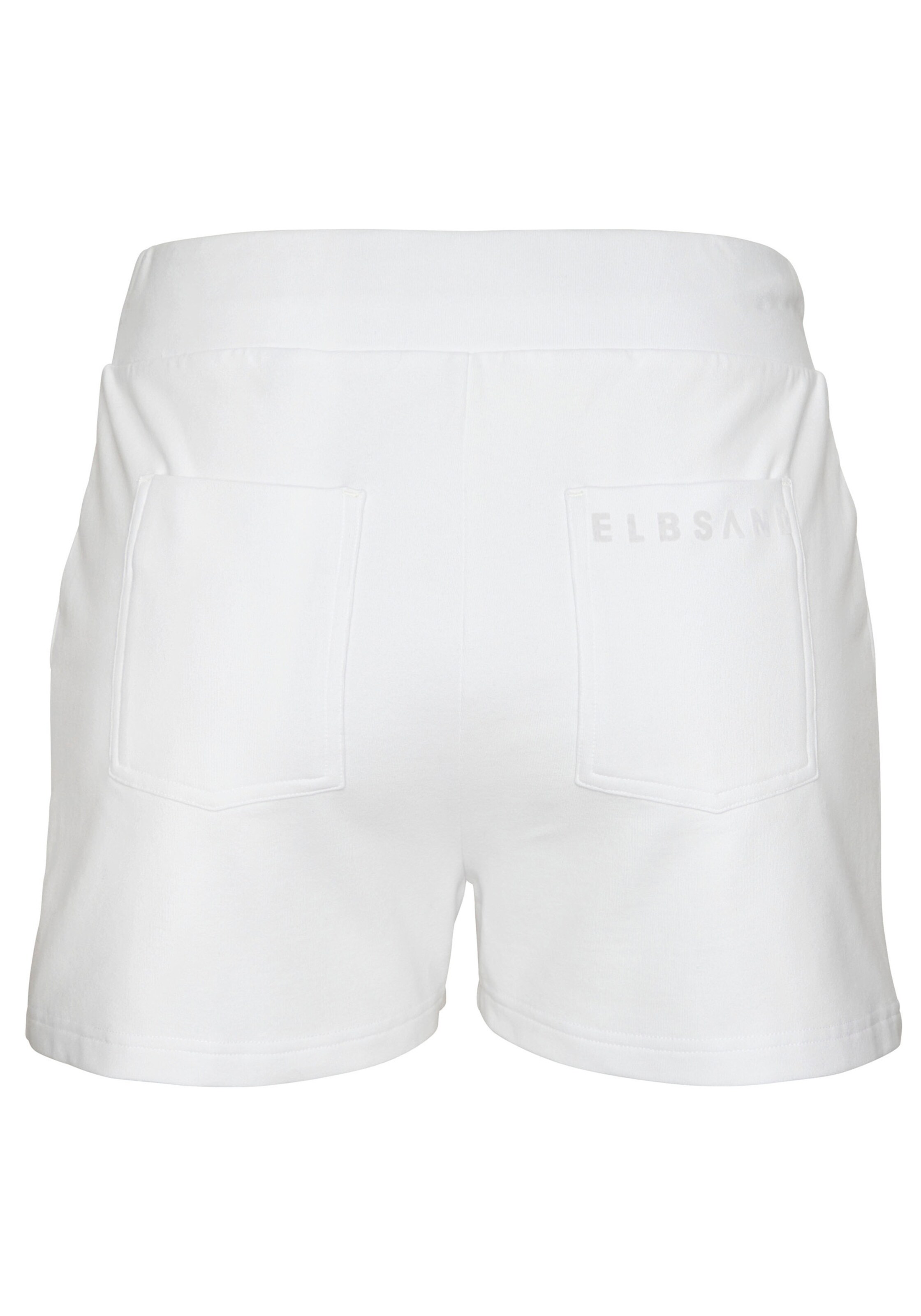 Elbsand Sweatshorts in weiß