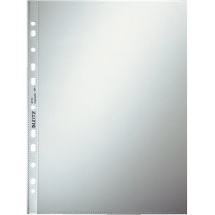 Pochette perforée, A4, PP, transparent, 0,08 mm