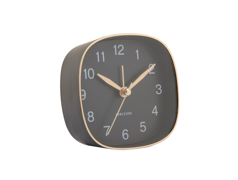 Alarm Clock Travel Square KA5957BK Black