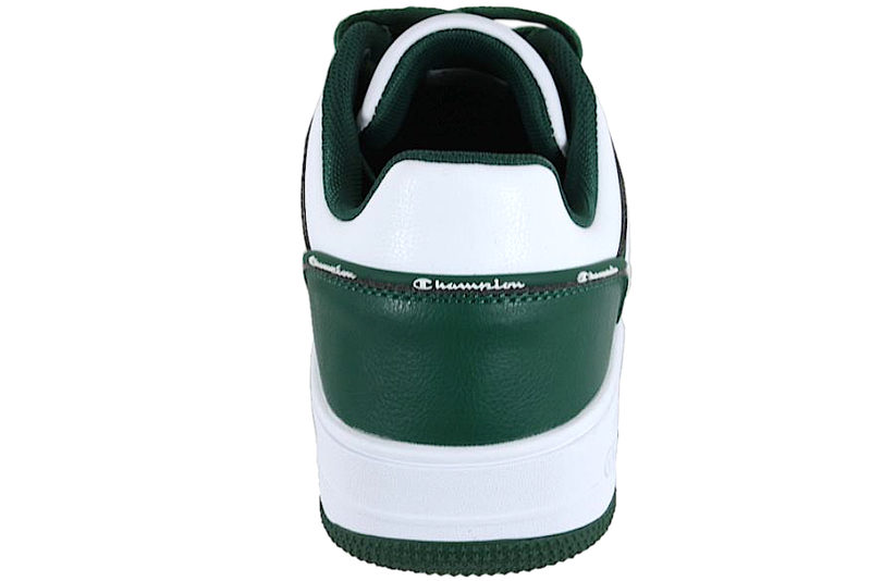 CHAMPION REBOUND 2.0 LOW GREEN SNEAKERS I HVIDT PU