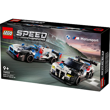 LEGO Speed Champions BMW M4 GT3 og BMW M Hybrid V8-racerbiler 76922