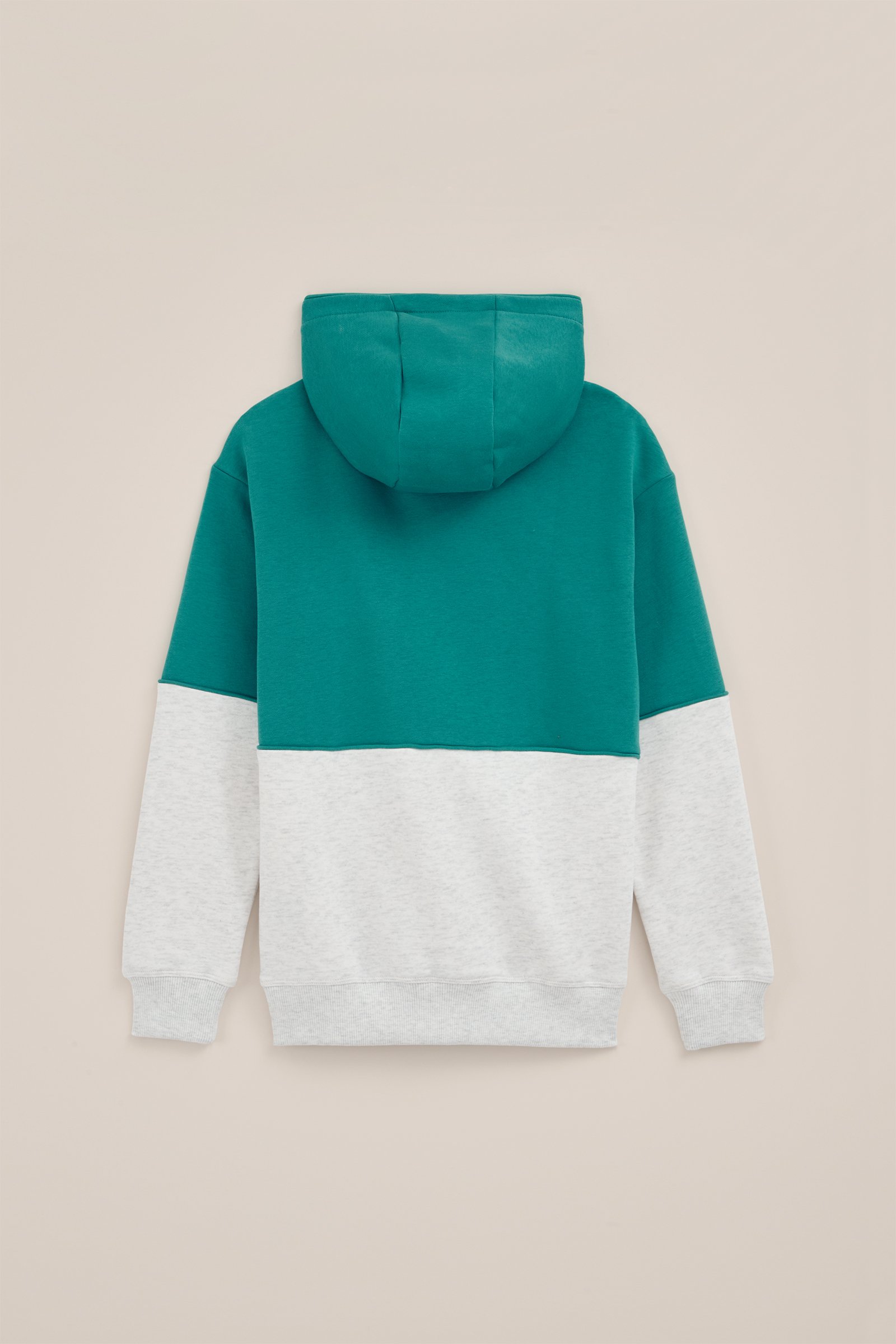 Jongens hoodie met clourblock Salty Dog Groen