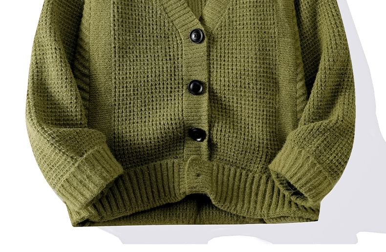 Soulcity - V-hals effen vest