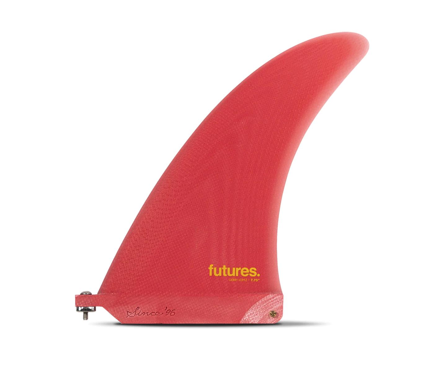 Futures Gerry Lopez - Fiberglass - Red Transparent - 7.75