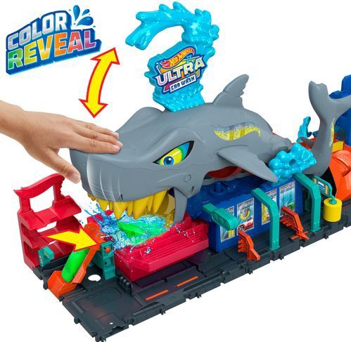 Hot Wheels - City Ultra Shark - Autowasstraat