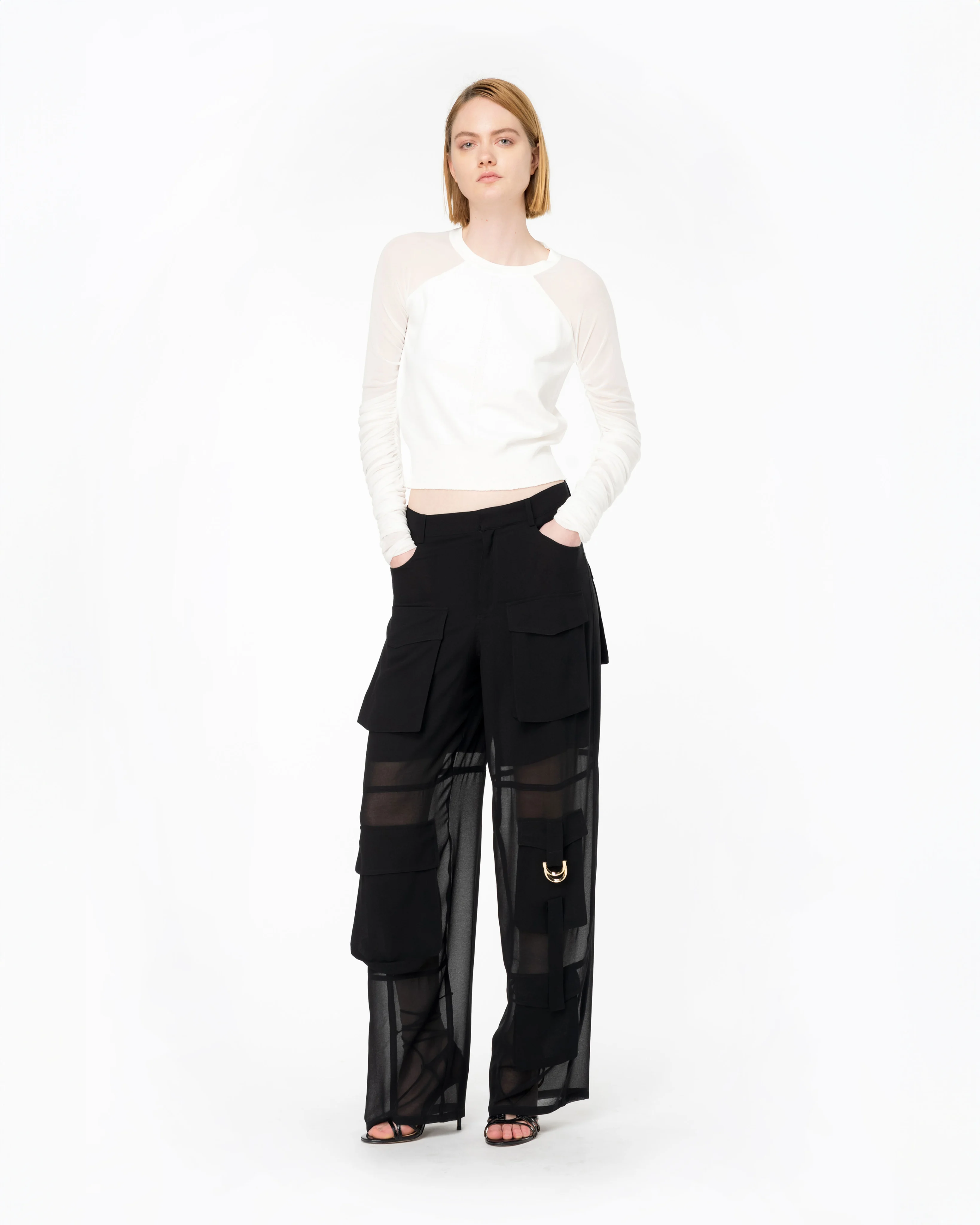T-shirt à manches | Blanc