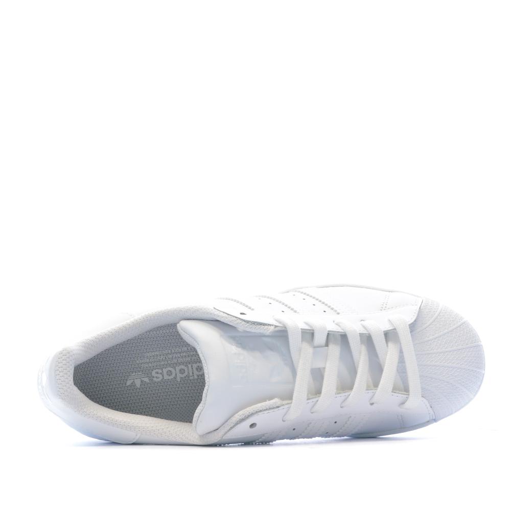 Adidas SUPERSTAR J Baskets Blanches Garçon/Fille Adidas
