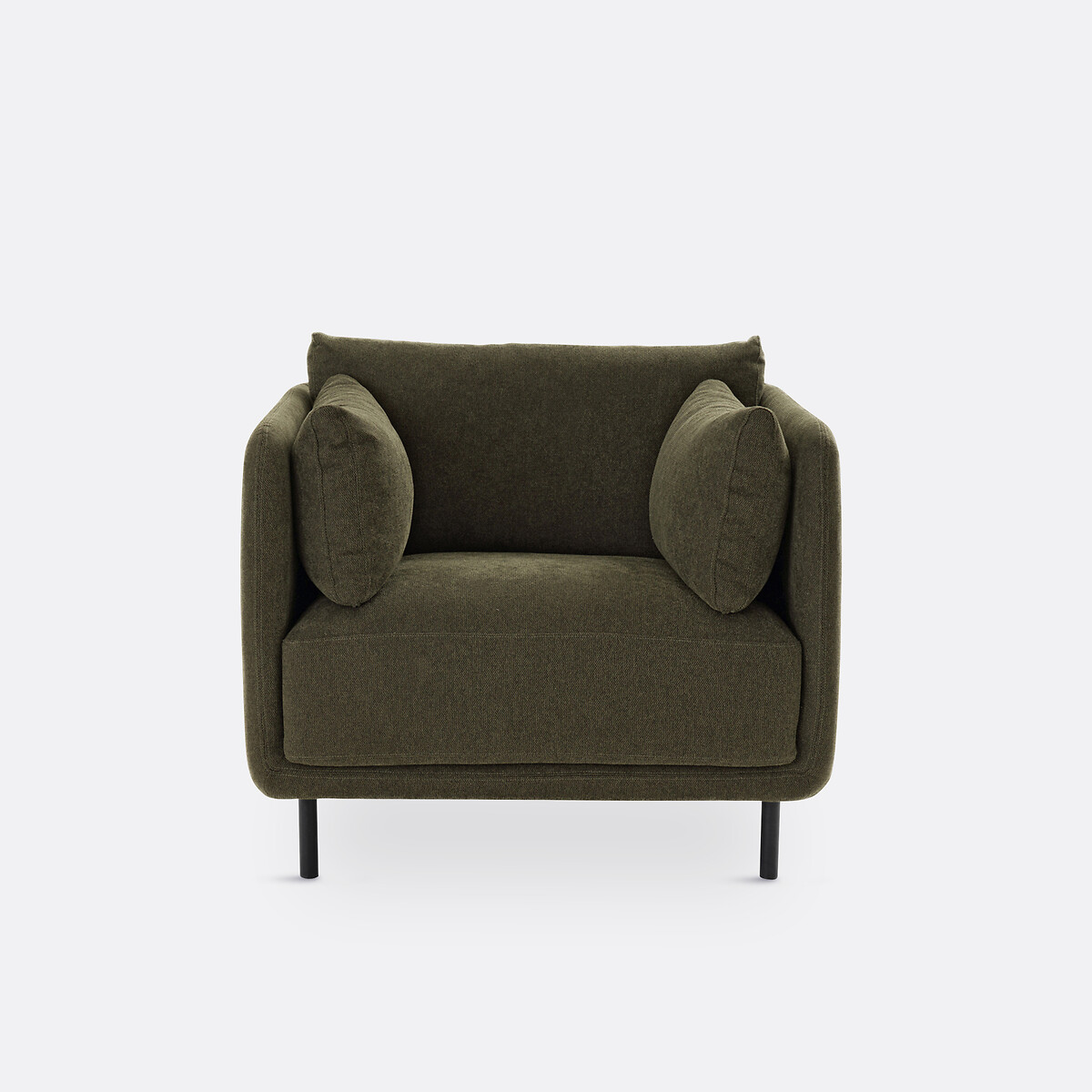 LA REDOUTE INTERIORS<br>Poltrona, tecido texturizado, Victor