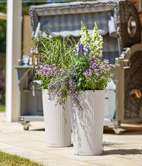 LECHUZA® Kunststoff-Säule Cilindro Cottage