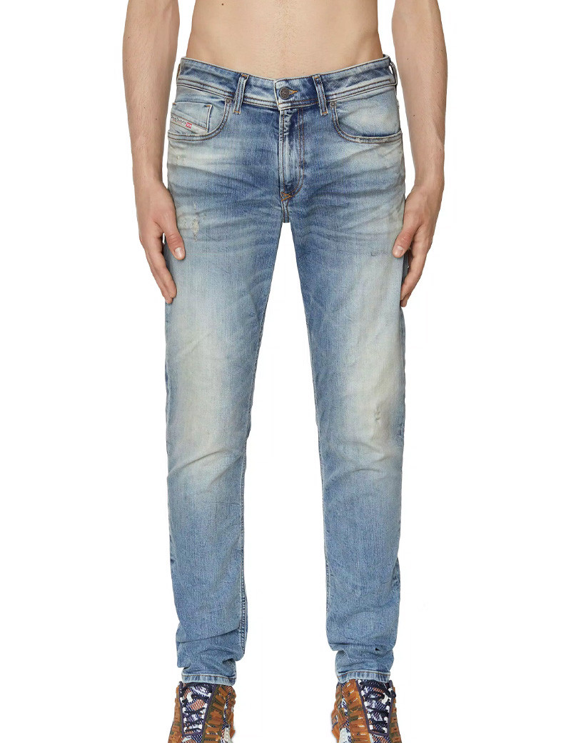 DIESEL JEAN SKINNY DÉLAVÉ HOMME SLEENKER DESTROY 68BI