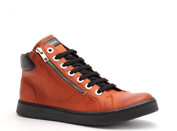 Chacal boots bottine plates femme 6147 orange