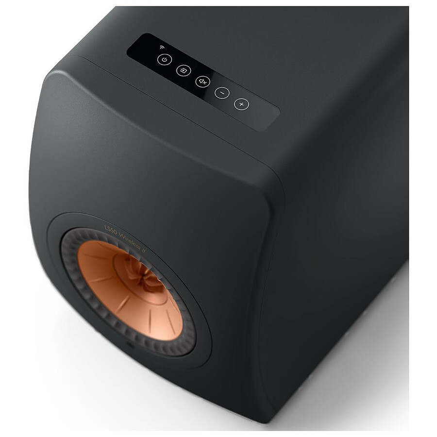 Kef LS50 Wireless II Noir Carbone