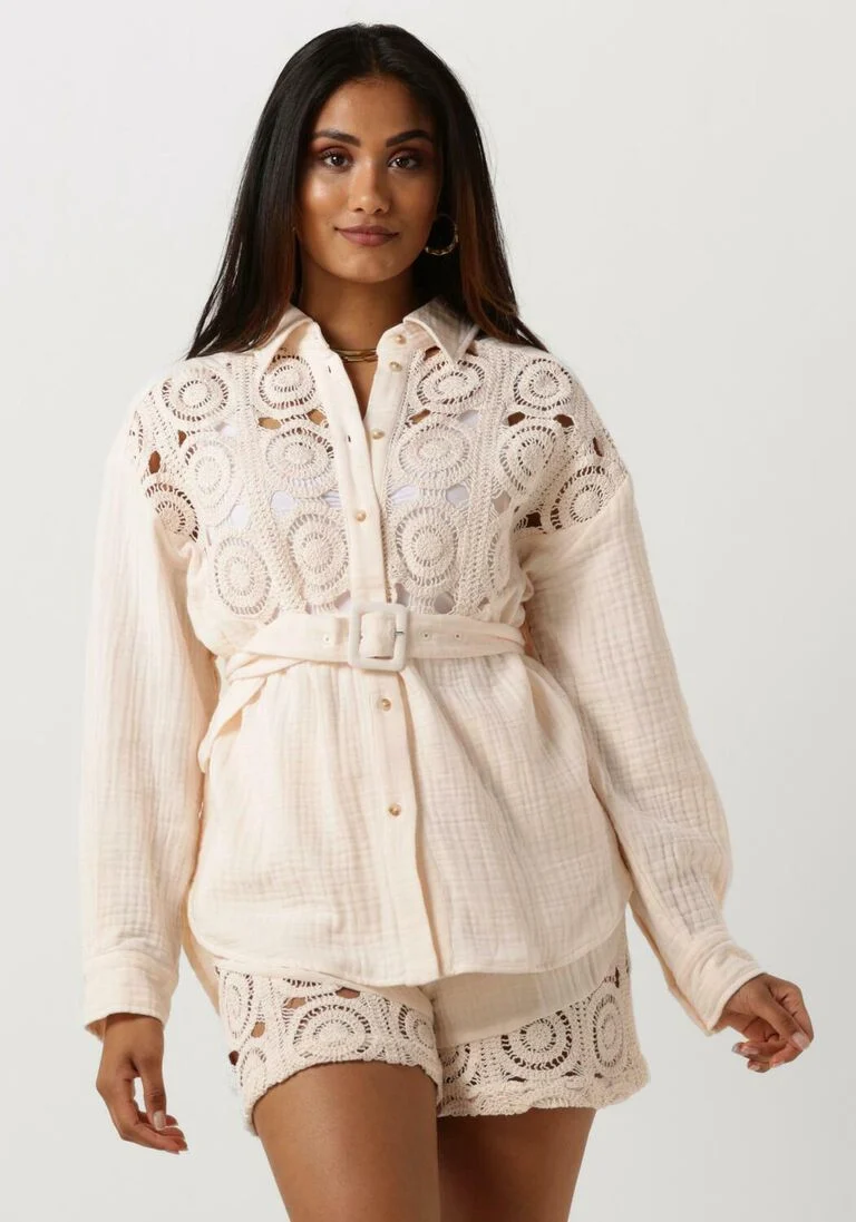 FREEBIRD witte freebird blouse wv-struct-crochet-cot-23-2
