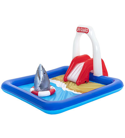 Bestway Spielbecken - 234 x 203 x 129 cm - Rettungsschwimmerturm