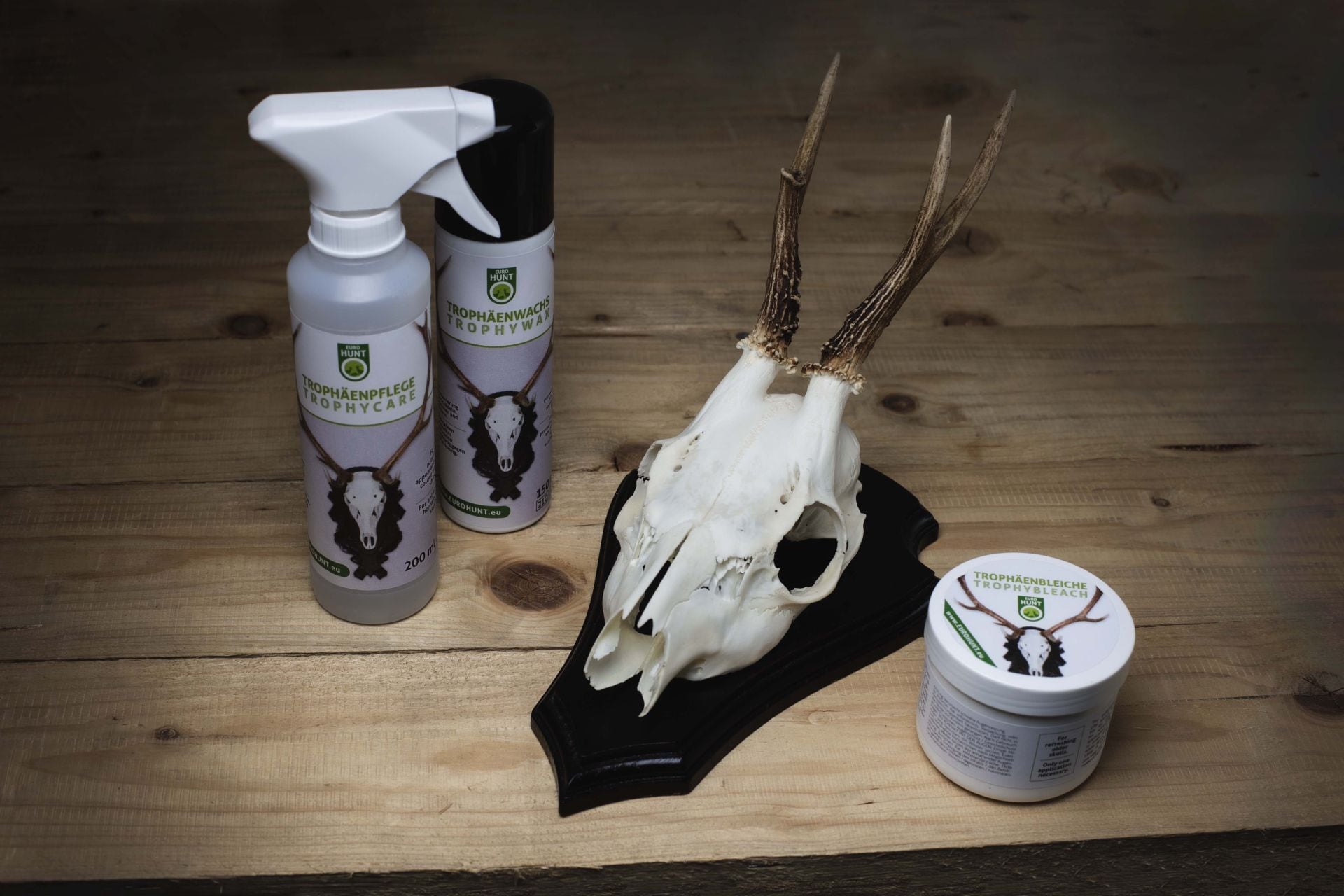 EuroHunt Trofevoks 150g<br>Langsiktig beskyttelse!