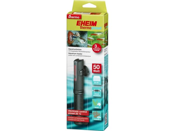 EHEIM thermopreset 50, aquarium heater EU 220-240 V