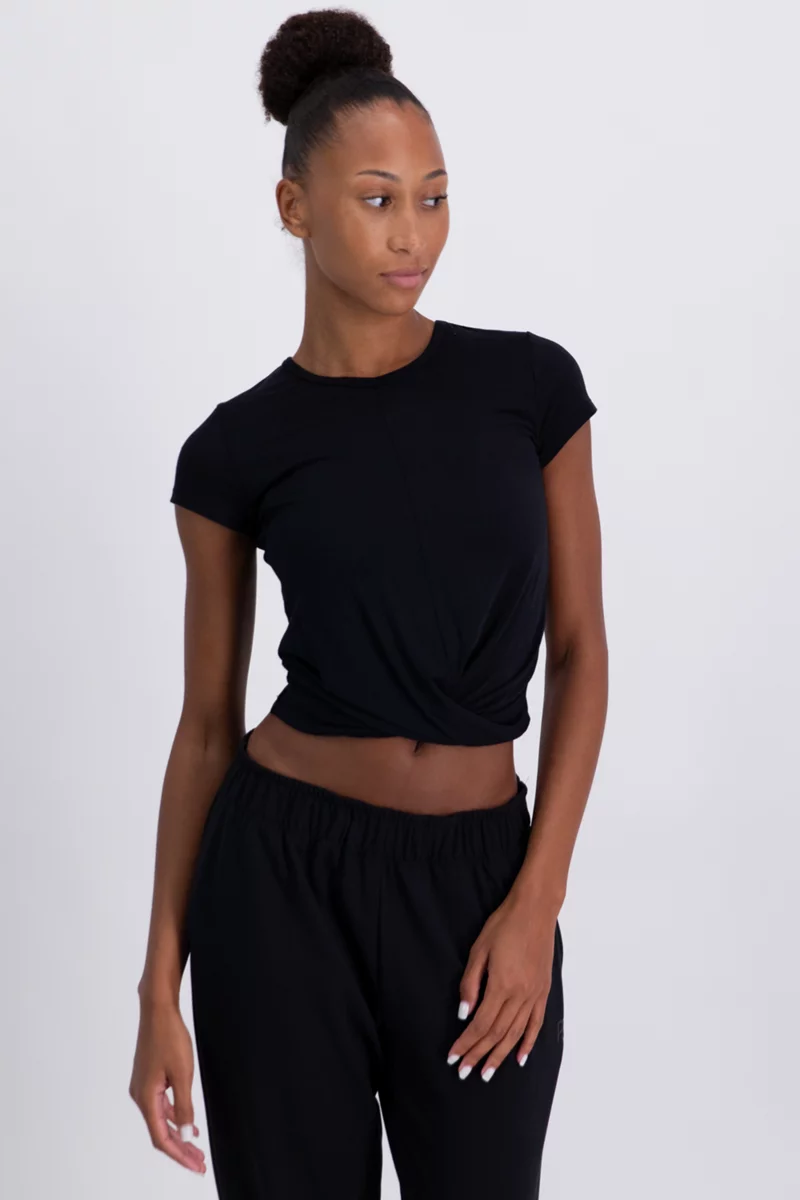 POWERZONE Yoga Crop Damen T-Shirt