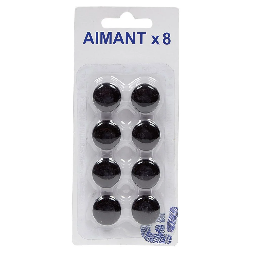 Aimant x8 plastique
