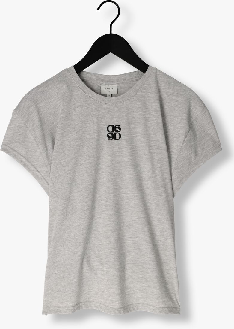 grijze dante6 t-shirt venour loose fit logo tee