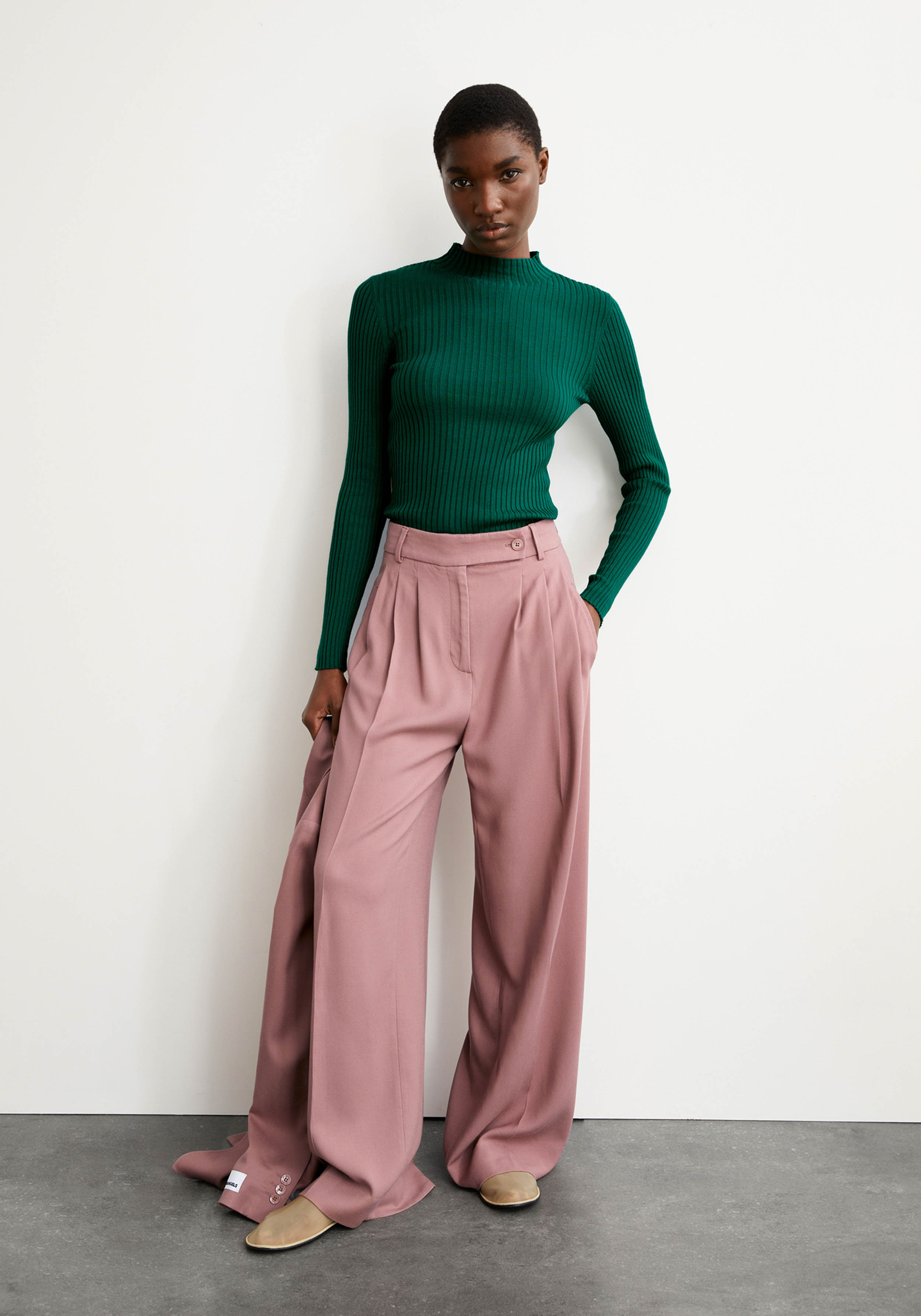 Armedangels Strickpullover Alaania Emerald Green