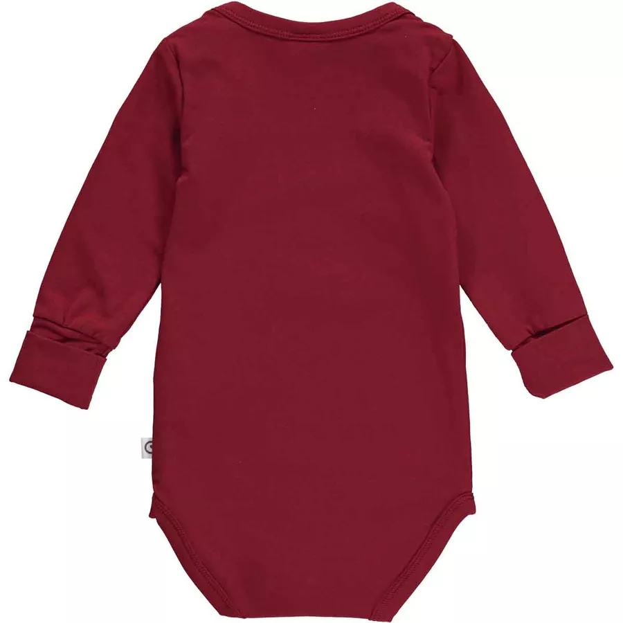 Müsli Langarmbody Berryred