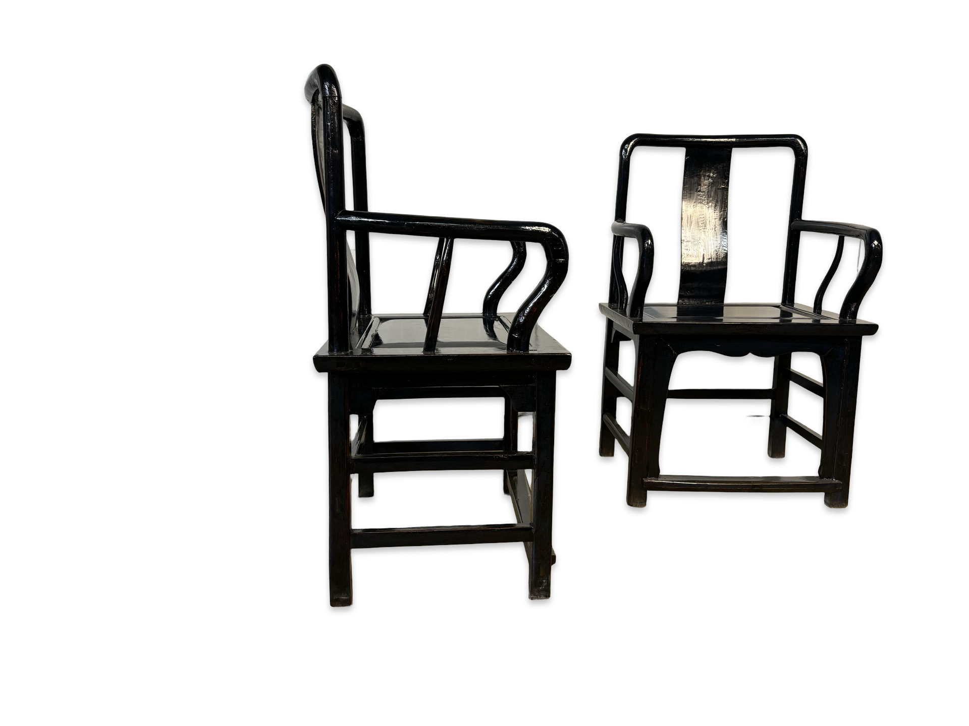 Stoel donker blauw (Set van 2) Lak